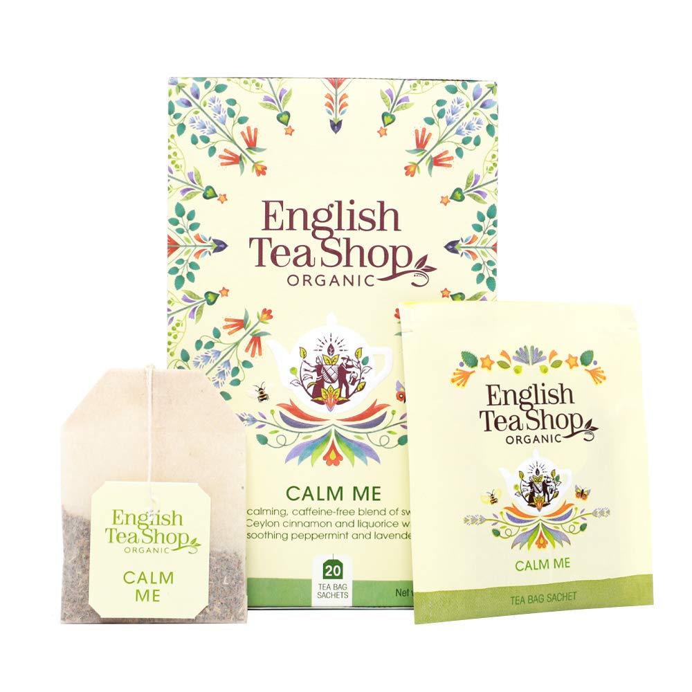 English Tea Shop Organic Wellness Tea - Calm Me 20 Teabags