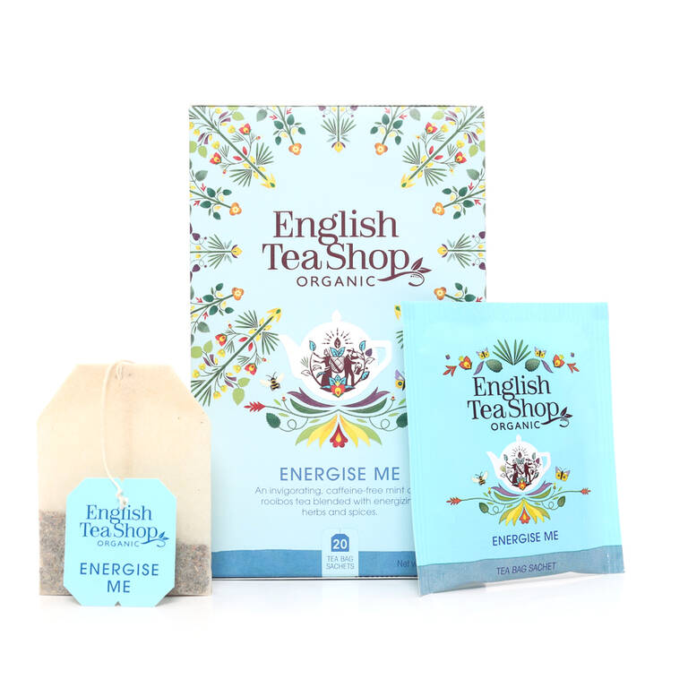 English Tea Shop Organic Tea 'Energise Me' (20 Tea bags)